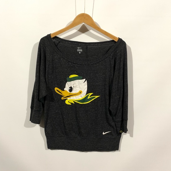 Nike uo athletic swoop neck sweater